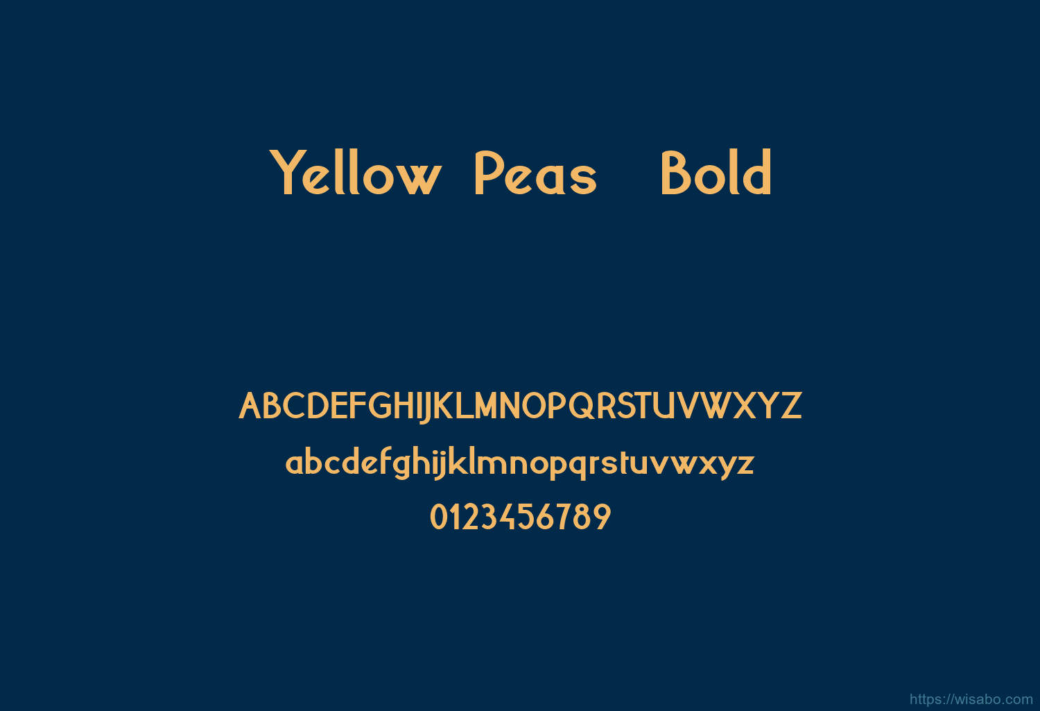 Yellow Peas  Bold
