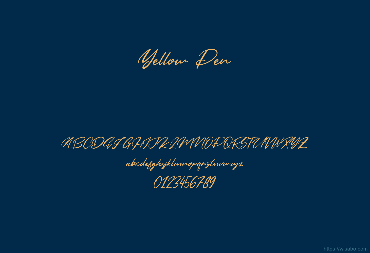 Yellow Pen