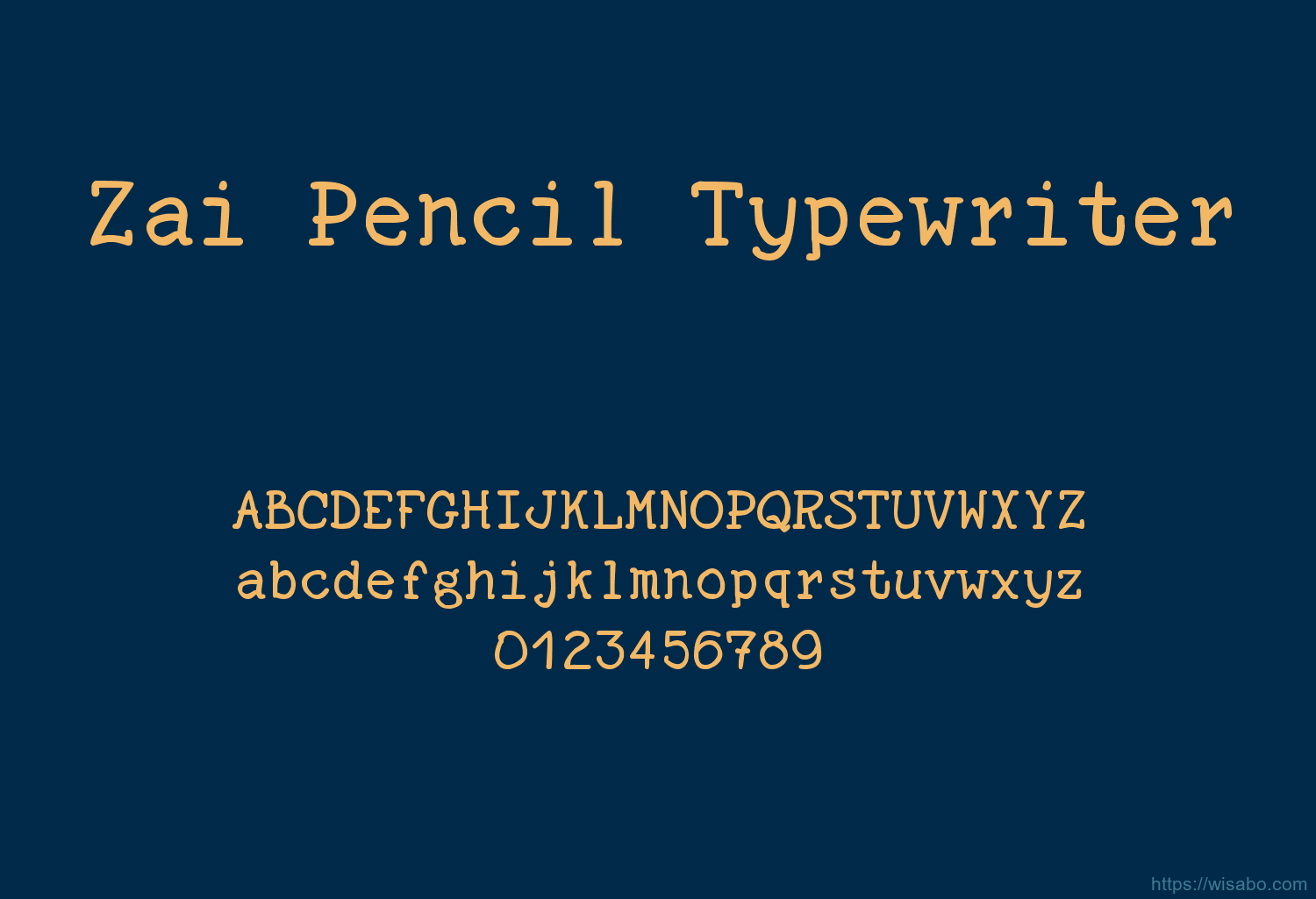 Zai Pencil Typewriter