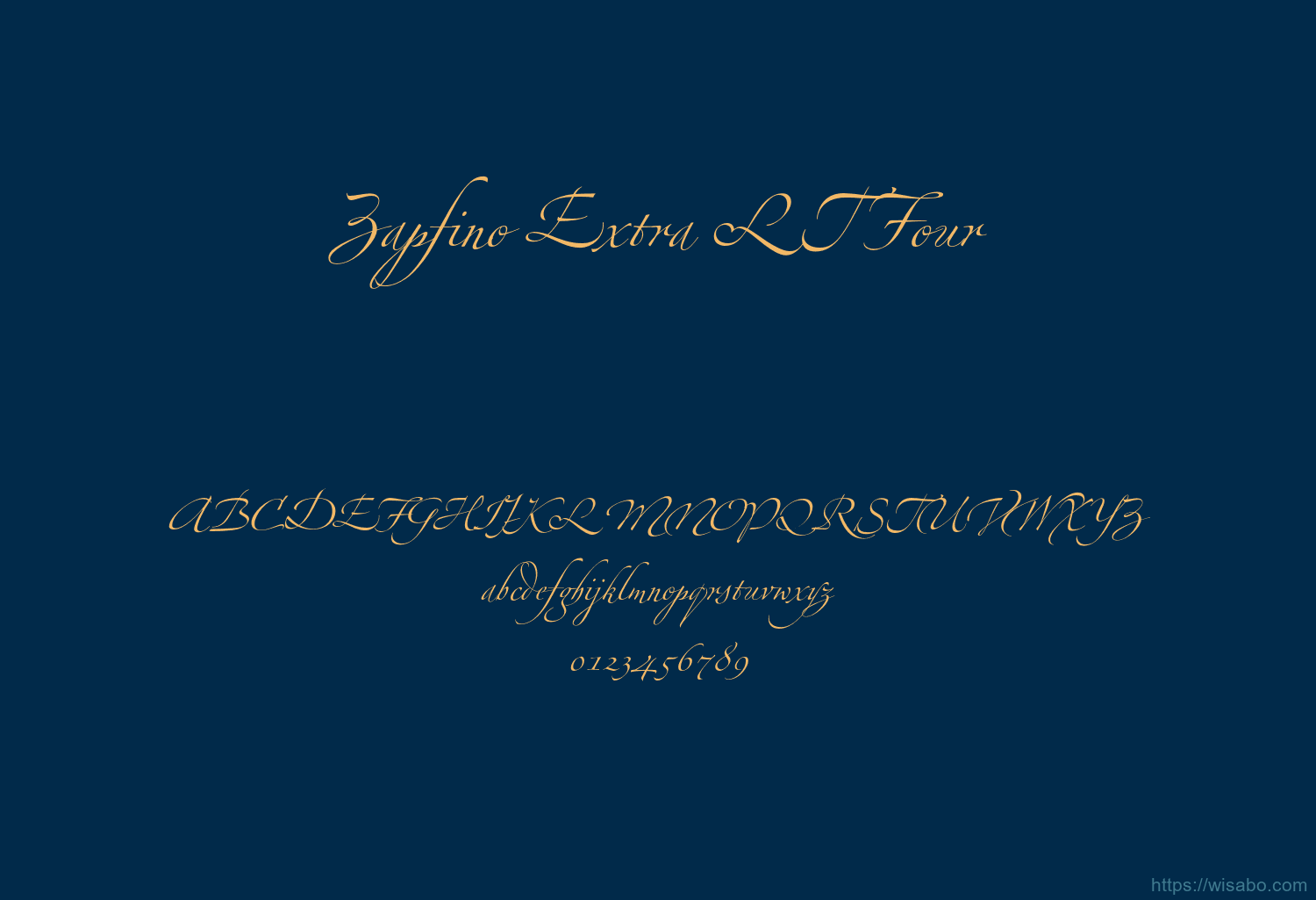 Zapfino Extra LT Four
