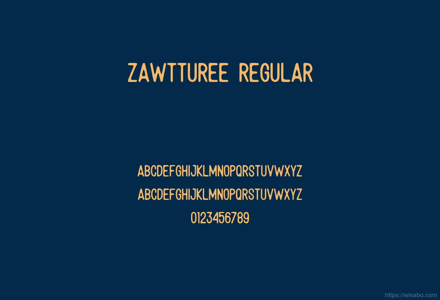 Zawtturee Regular