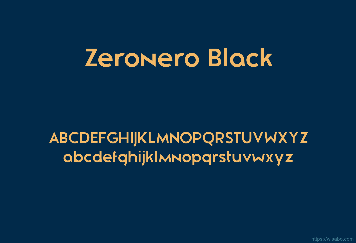 Zeronero Black